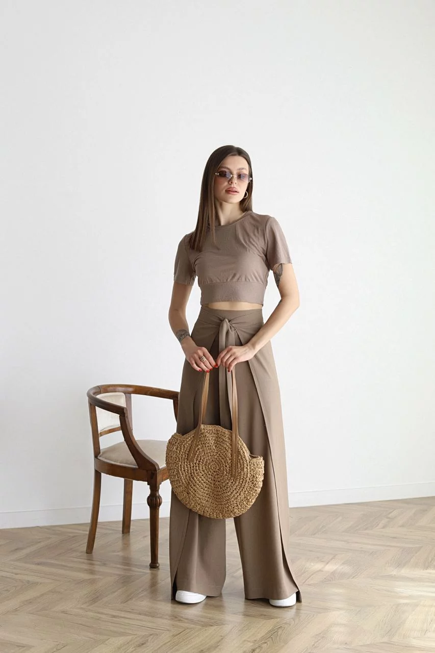 Leila® | Wide-cut linen trousers