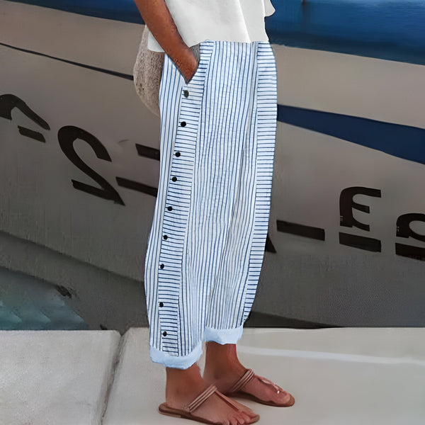Sandrine™ | Linen trousers