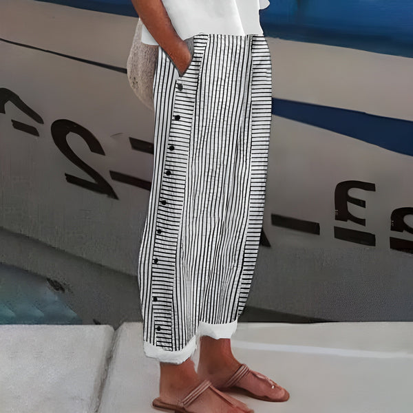 Sandrine™ | Linen trousers