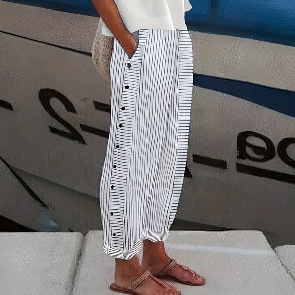 Sandrine™ | Linen trousers