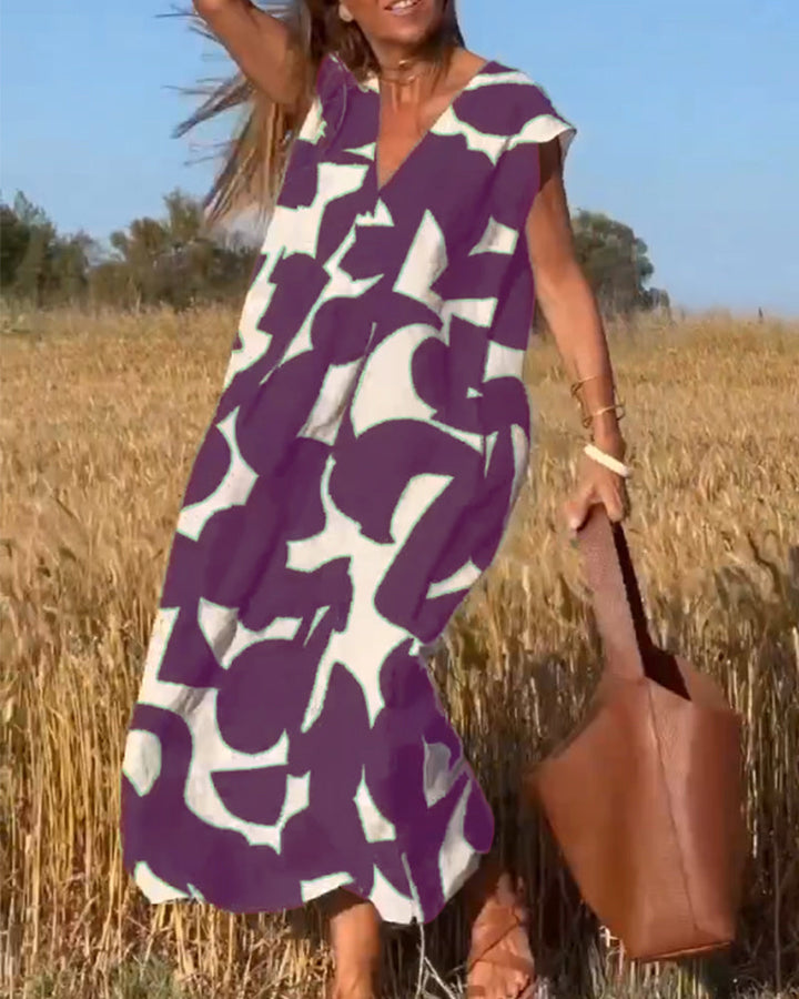 Alison™ - Casual V-neck Dress