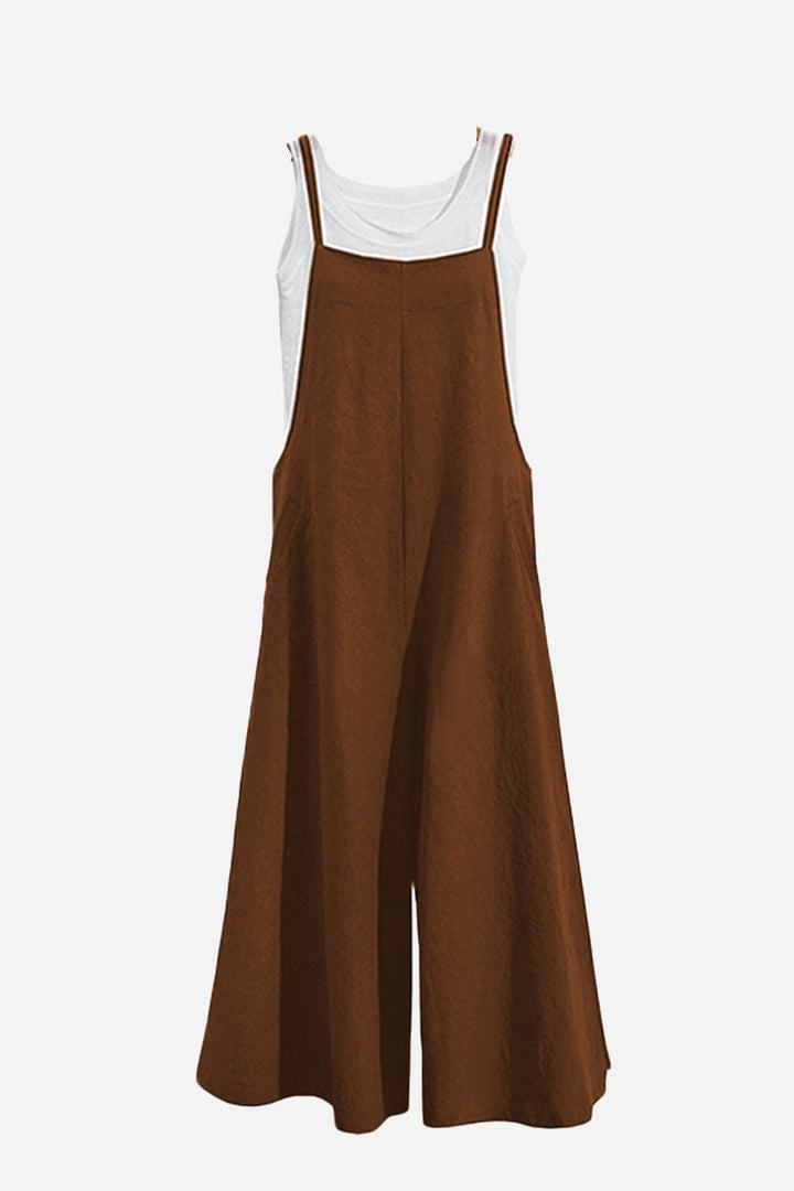 Yadira  | Cotton Blend Travel Comfort Jumpsuit