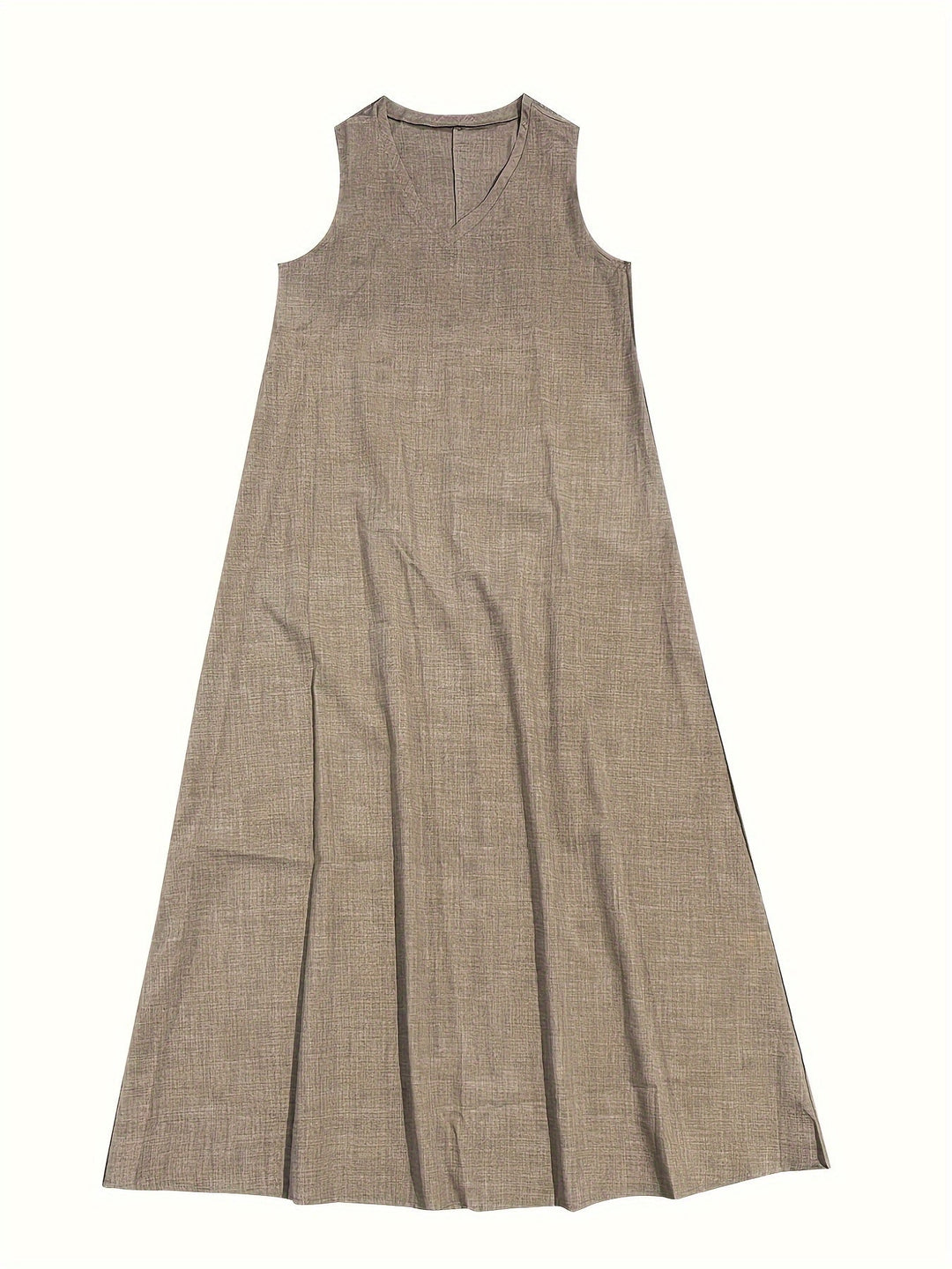 Mia™ - Classic V-Neck Maxi Dress
