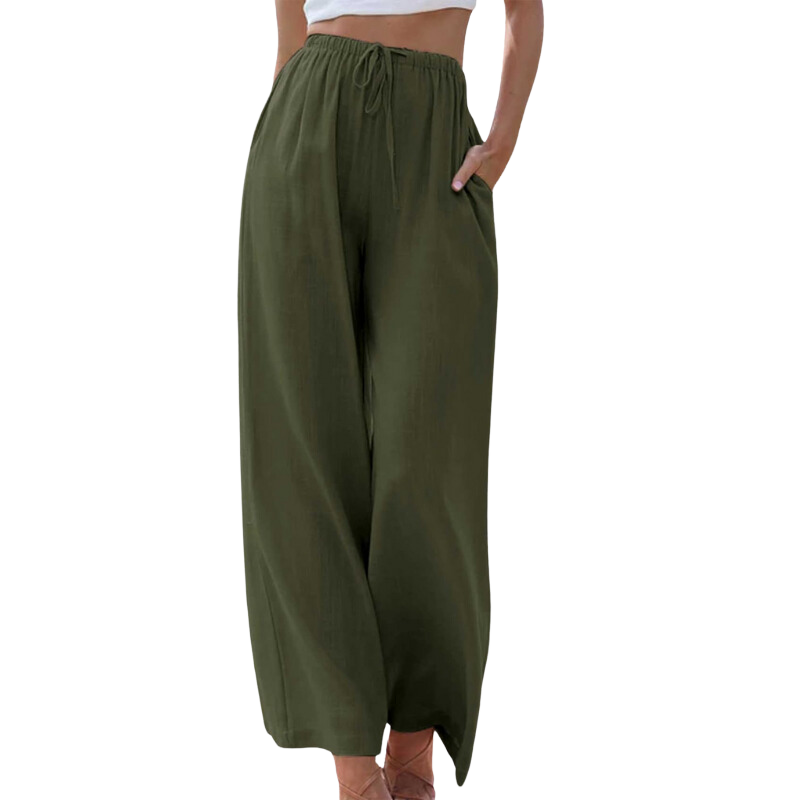 Paola® | Elegant trousers made from cotton and linen