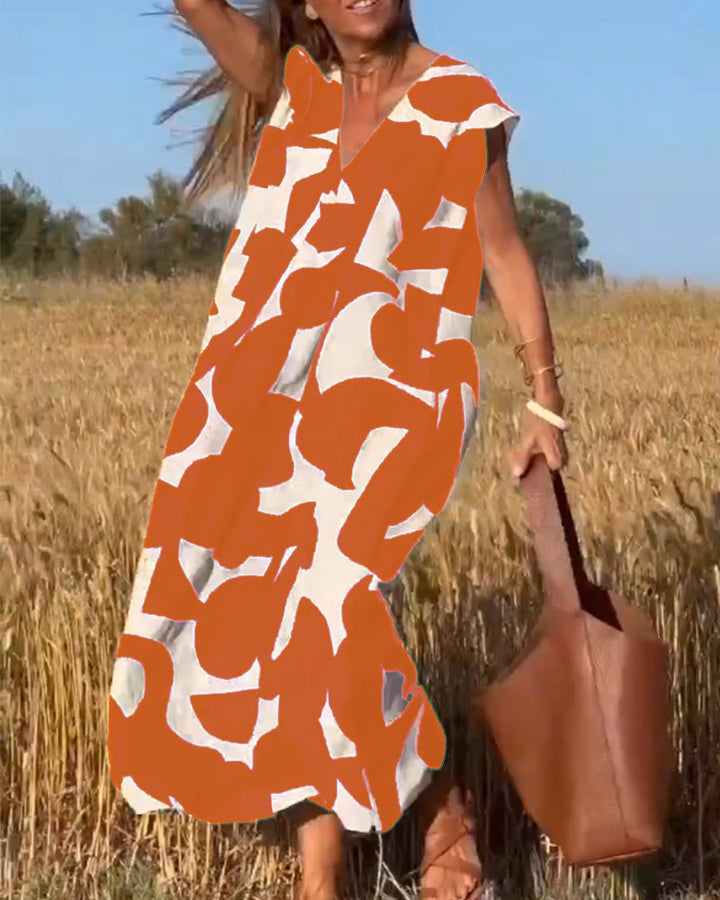 Alison™ - Casual V-neck Dress
