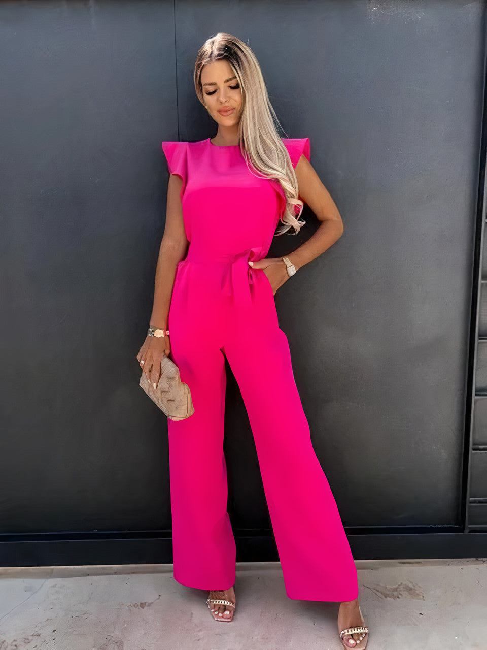 Aiuni® | Effortless and chic   jumpsuit