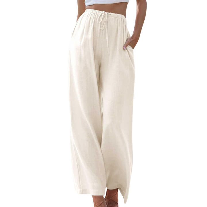 Paola® | Elegant trousers made from cotton and linen