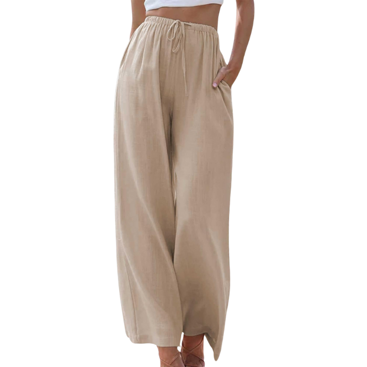 Paola® | Elegant trousers made from cotton and linen