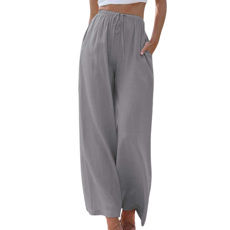 Paola® | Elegant trousers made from cotton and linen