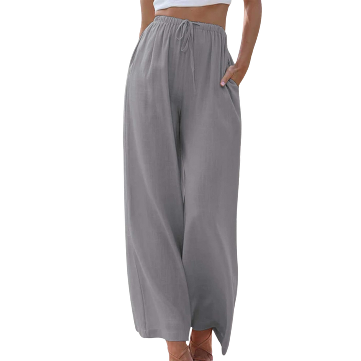 Paola® | Elegant trousers made from cotton and linen