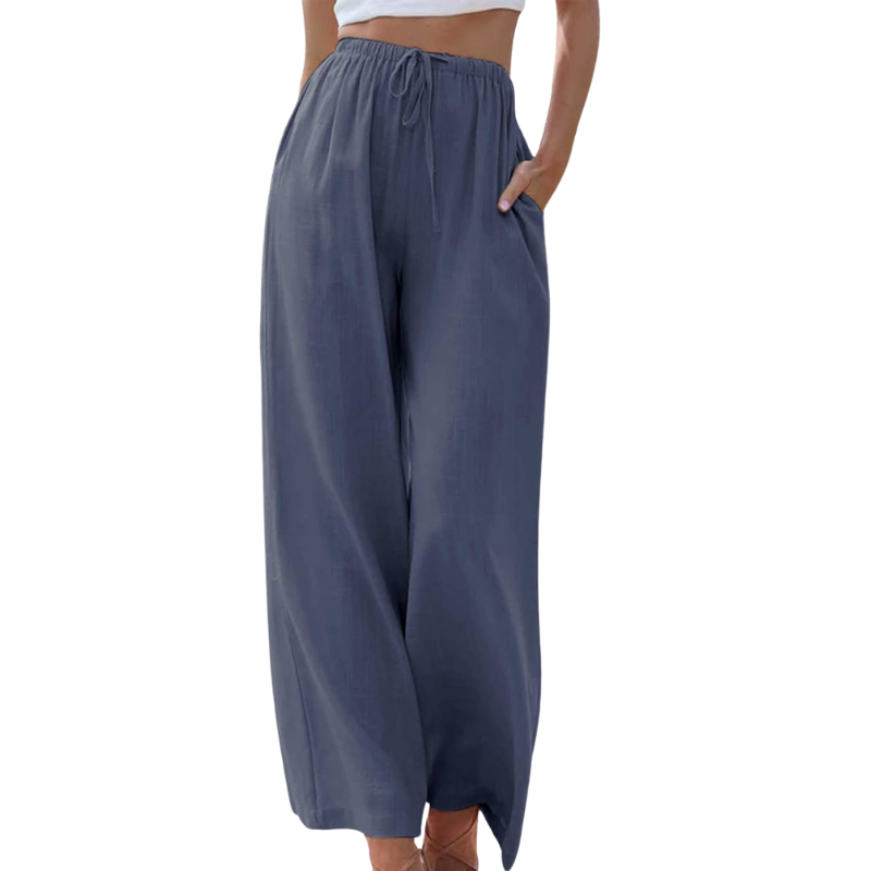 Paola® | Elegant trousers made from cotton and linen