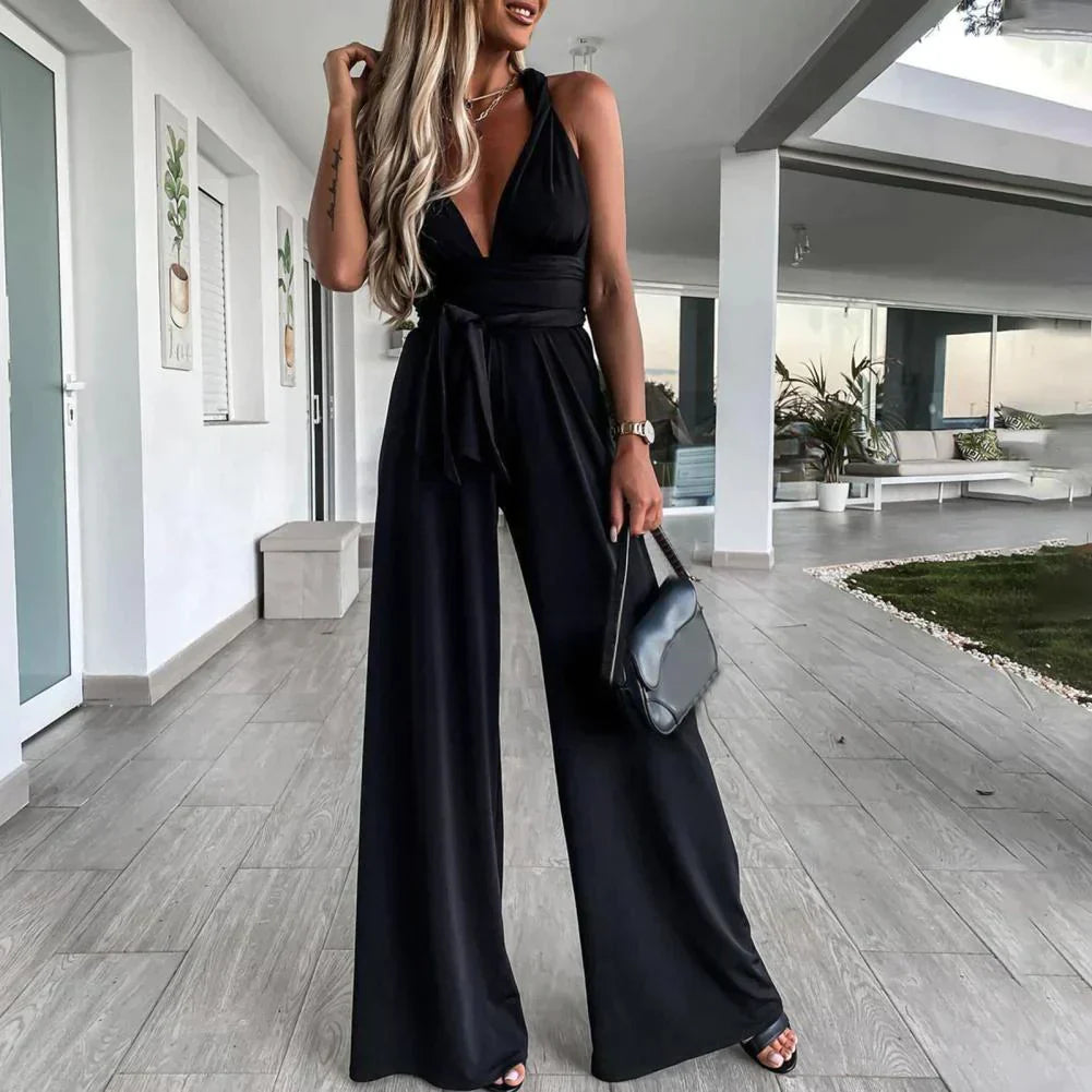 Dafne® | Summery jumpsuit with wide trousers