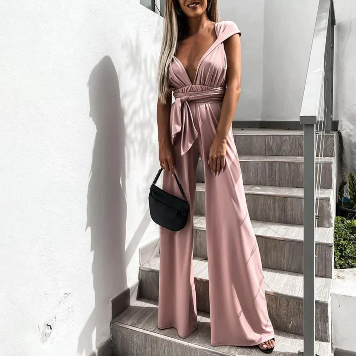 Dafne® | Summery jumpsuit with wide trousers