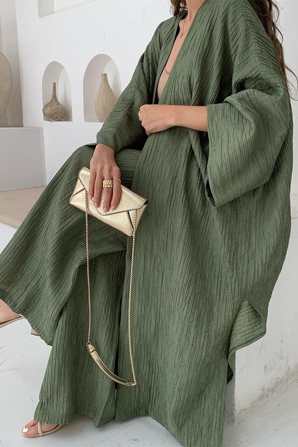 Bianca® | Relaxed cardigan and trousers set