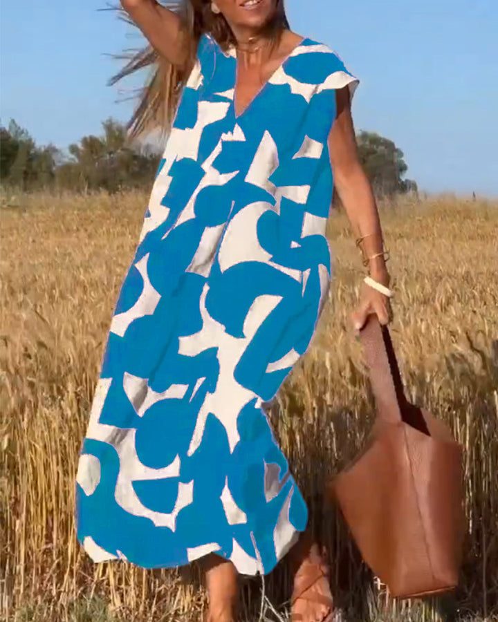 Alison™ - Casual V-neck Dress