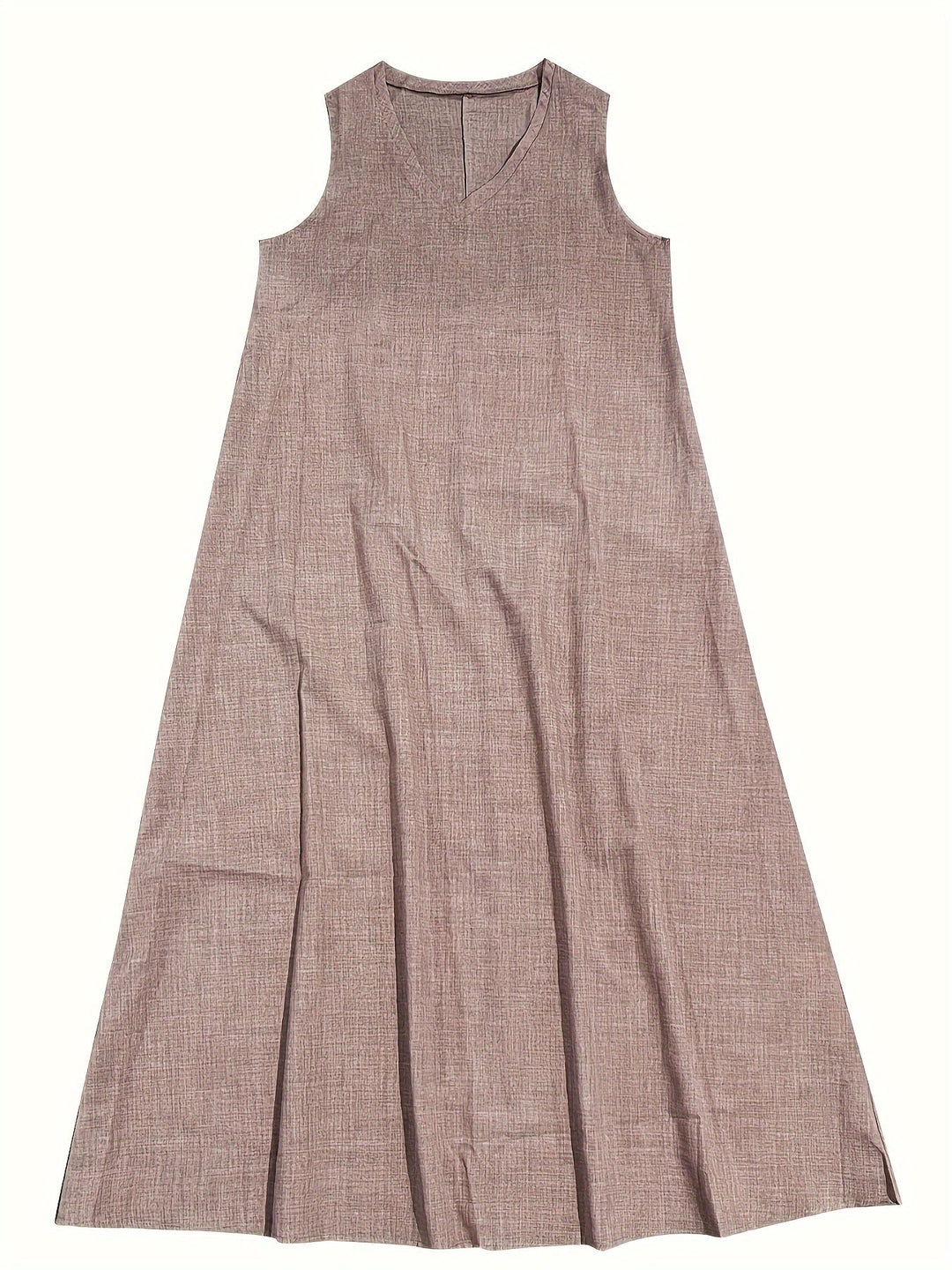 Mia™ - Classic V-Neck Maxi Dress