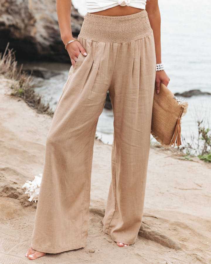 Carla® | Casual trousers with wide legs