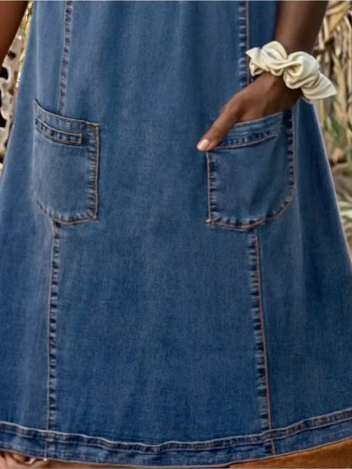 Sofia - Soft Denim Dress