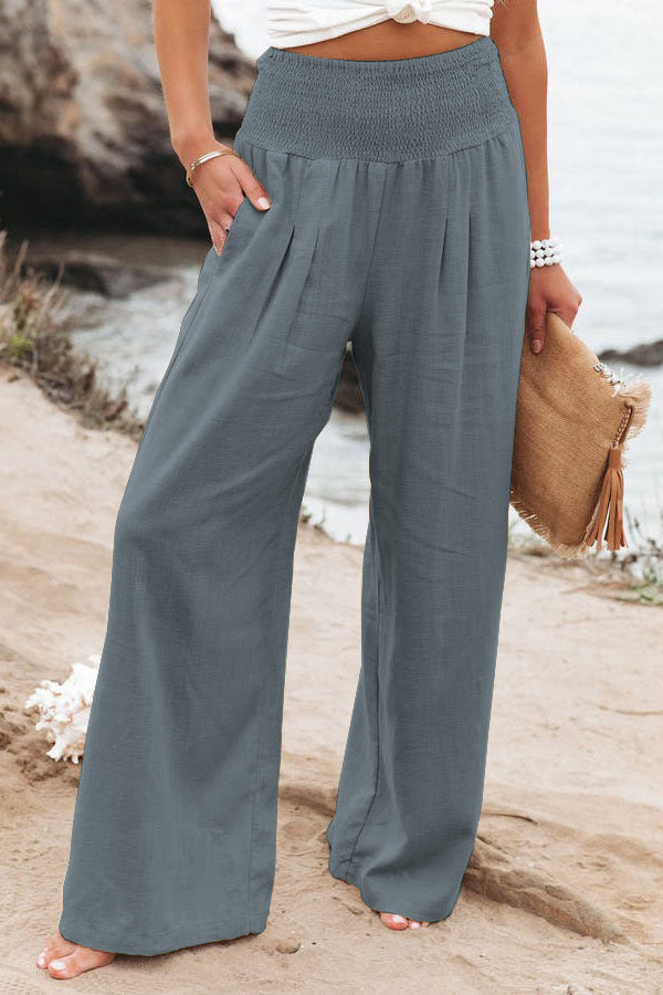 Carla® | Casual trousers with wide legs