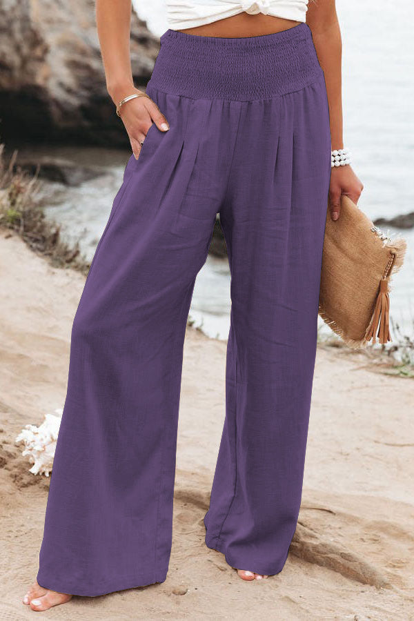 Carla® | Casual trousers with wide legs